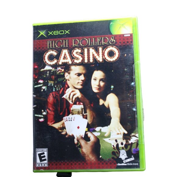 High Rollers Casino Microsoft Xbox, 2004 Complete W/ Manual - Picture 1 of 4